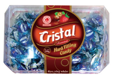 Kẹo hộp cứng Cristal 250g
