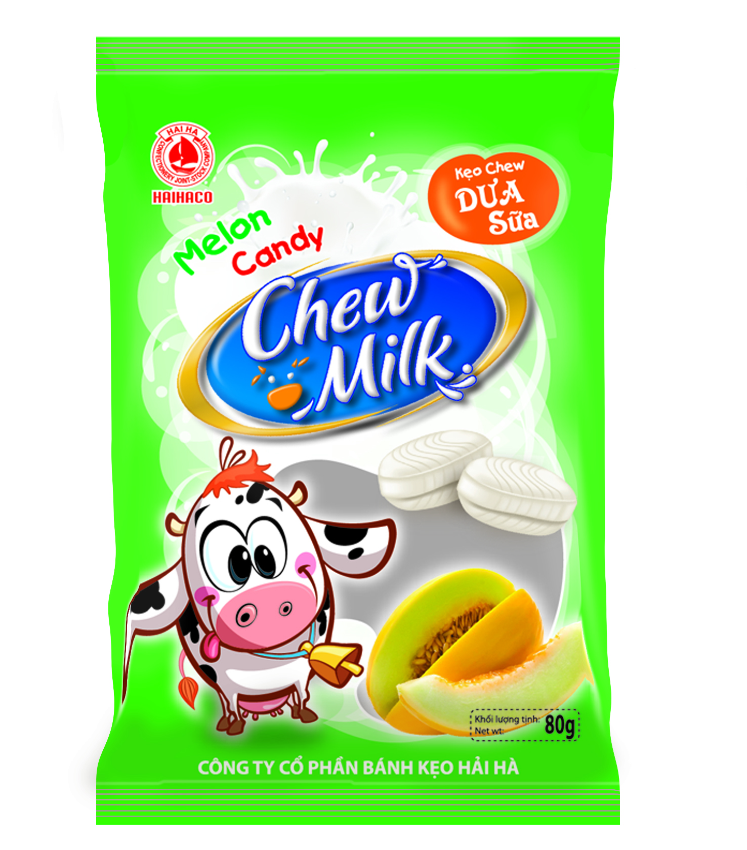 Kẹo Chew milk 80g