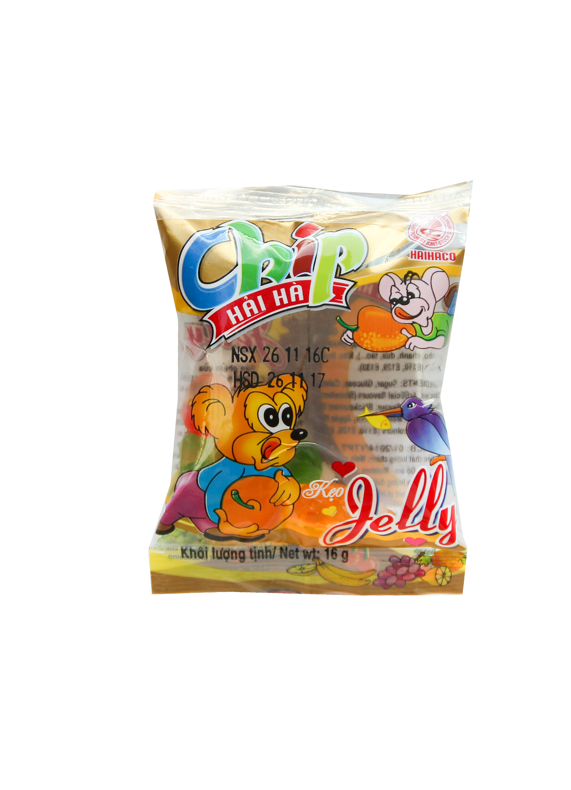 Kẹo Jelly Chip 16g
