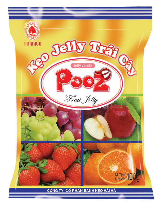 Kẹo Jelly trái cây tổng hợp 100g