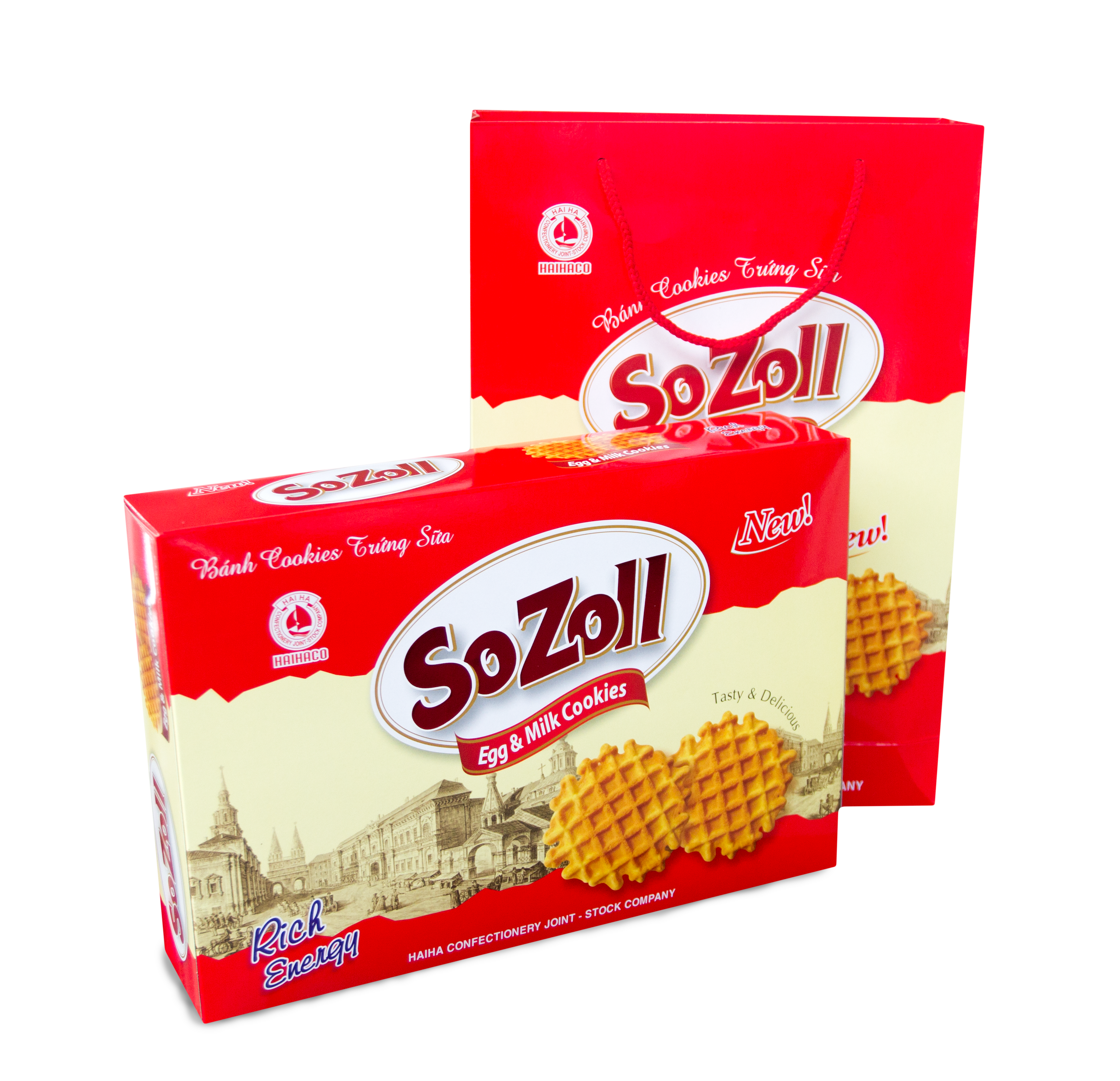 Bánh trứng sữa Sozoll 350g