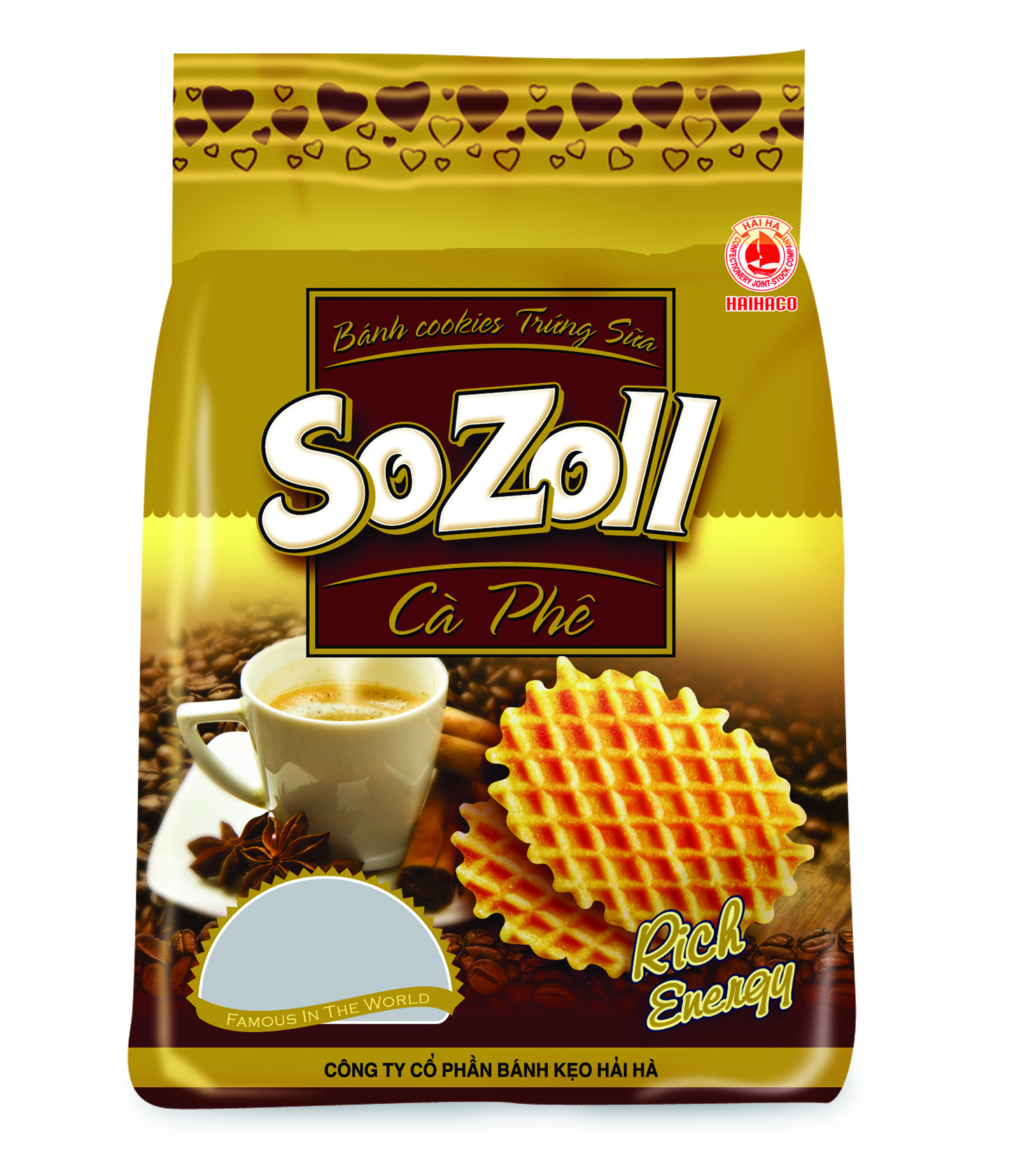 Bánh trứng sữa Sozoll cafe 180g