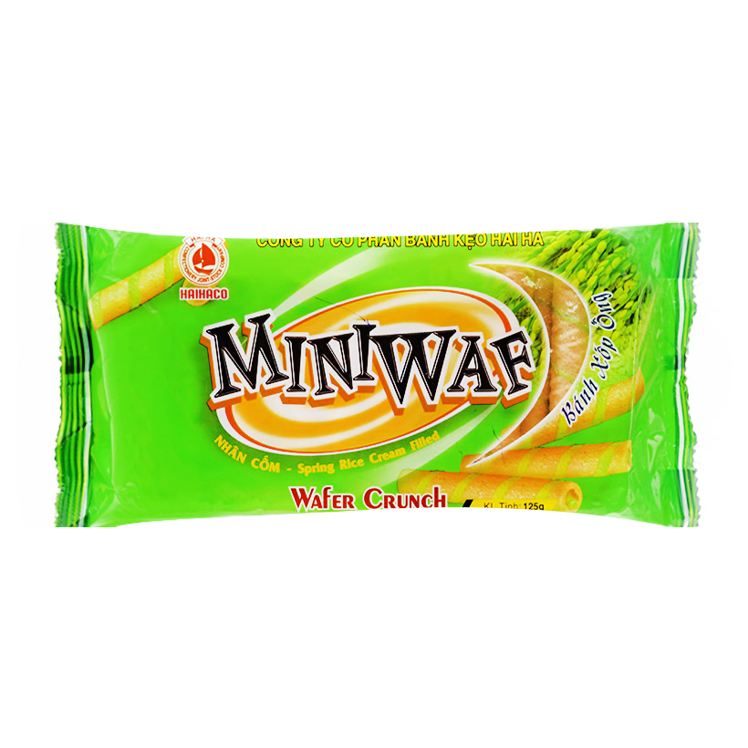 Bánh MINIWAF 125g cốm